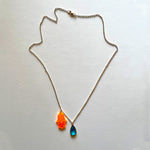 Load image into Gallery viewer, The orange Hamza necklace
