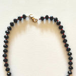 Load image into Gallery viewer, The black crystal necklace
