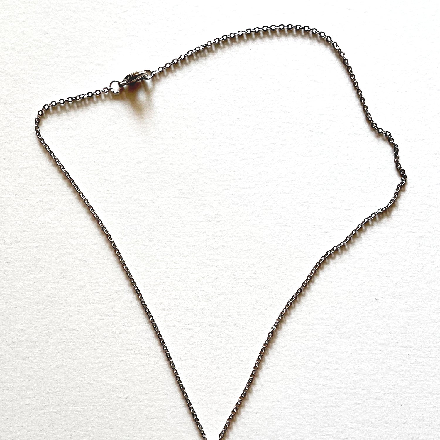 The silver star necklace