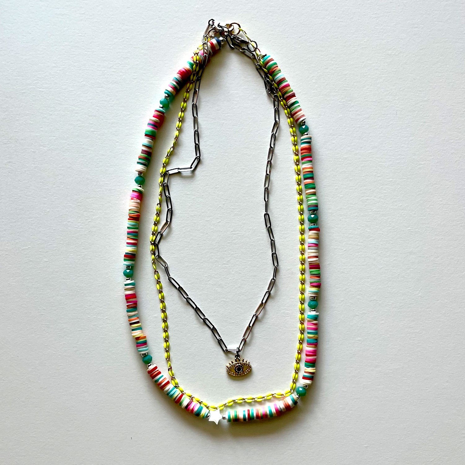 The eye and candy necklace