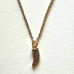 Load image into Gallery viewer, The horn necklace
