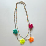 Load image into Gallery viewer, The multicolor flower necklace
