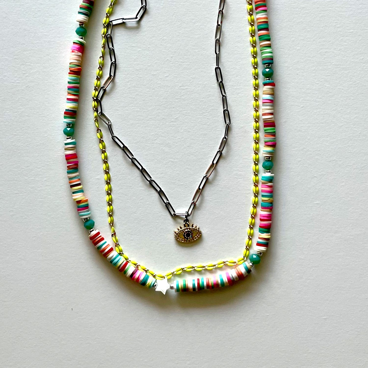 The eye and candy necklace