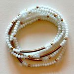 Load image into Gallery viewer, Crystal bracelets white
