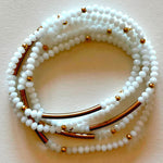 Load image into Gallery viewer, Crystal bracelets white
