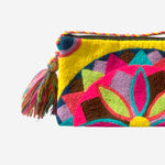 Load image into Gallery viewer, Wayuu clutch big -  yellow
