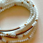 Load image into Gallery viewer, Crystal bracelets white
