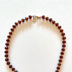 Load image into Gallery viewer, The brown crystal necklace
