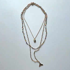 The mermaid tail necklace