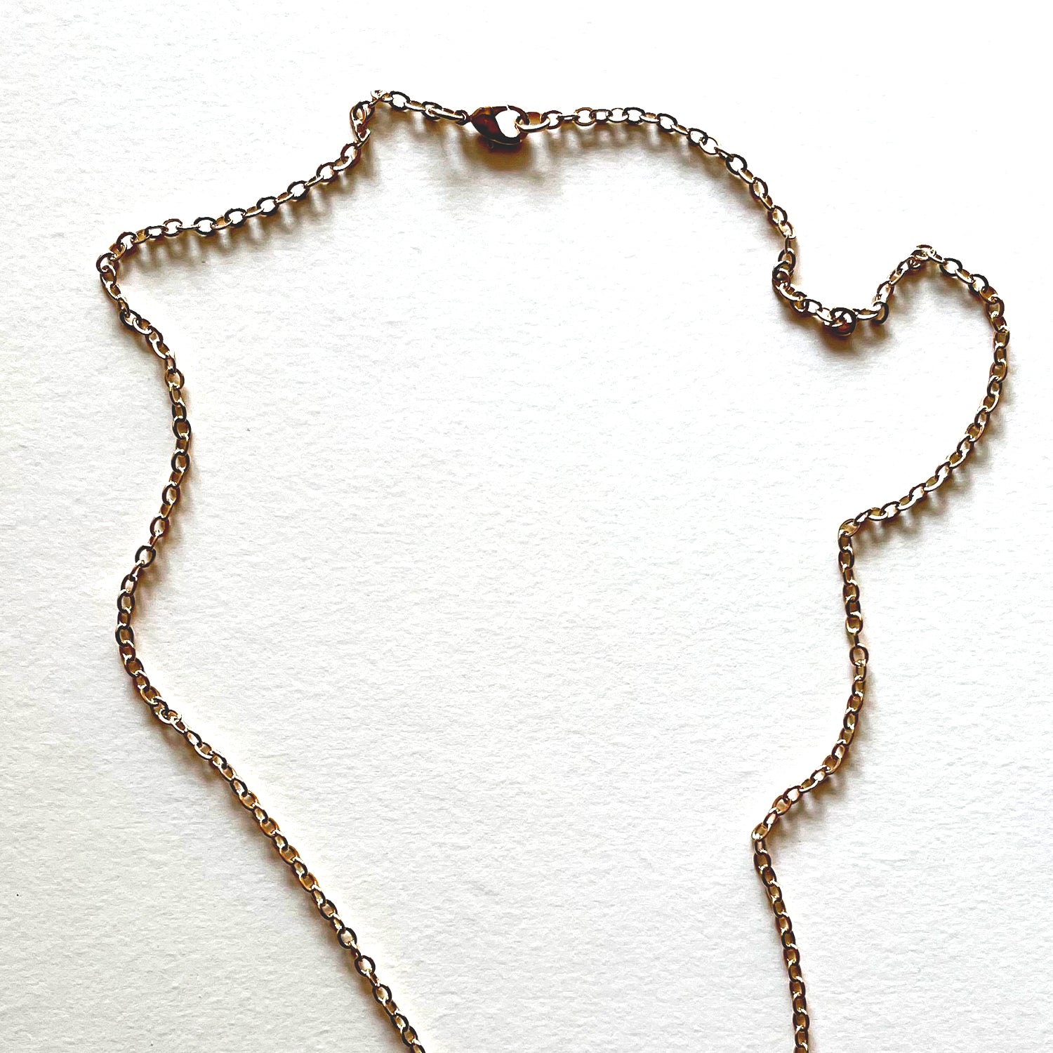 The double heart necklace