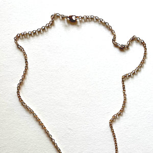 The double heart necklace