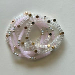 Load image into Gallery viewer, Crystal bracelets white and pink
