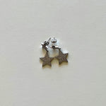 Load image into Gallery viewer, The silver stars earrings
