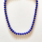 Load image into Gallery viewer, The royal blue and orange necklace
