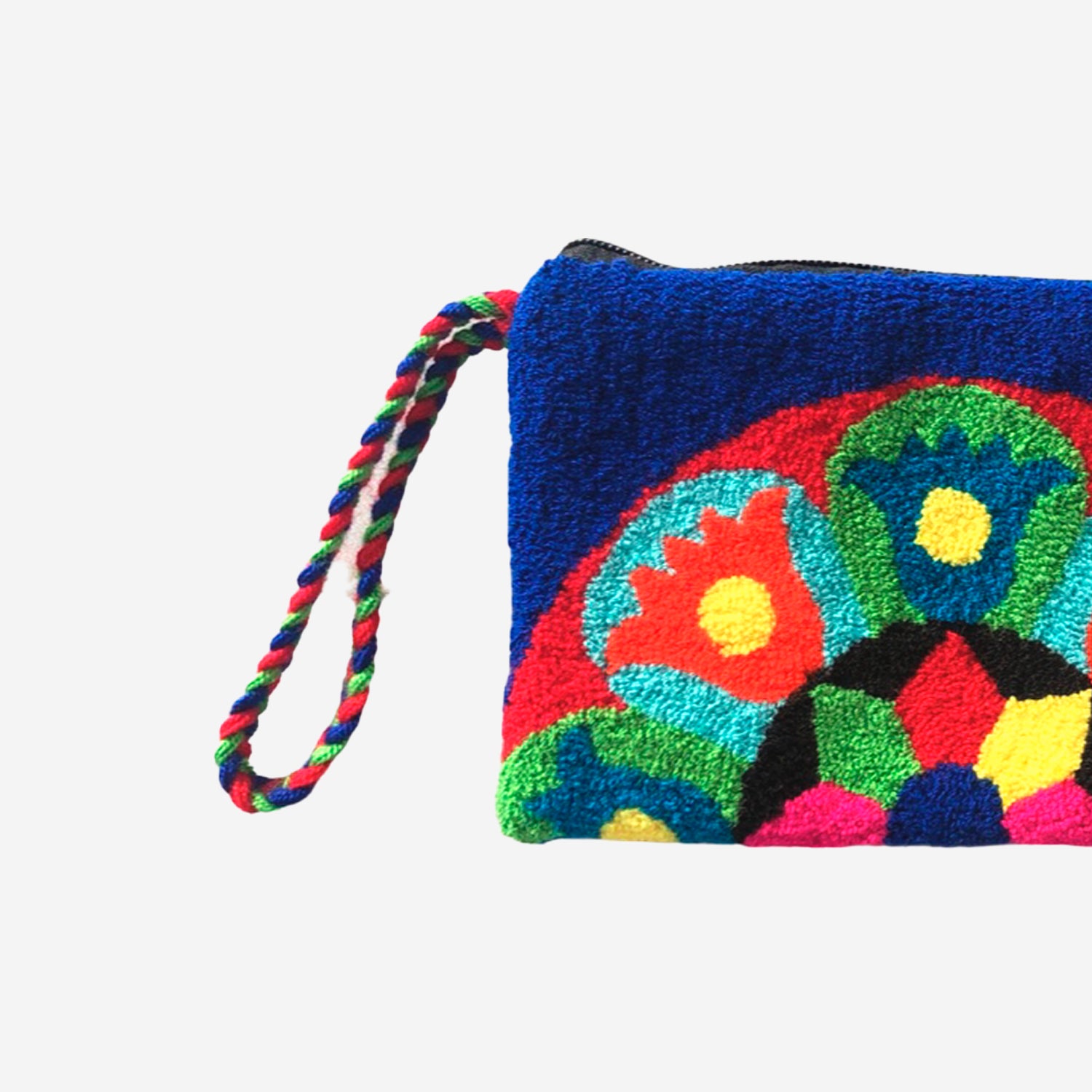 Wayuu clutch small - royal blue