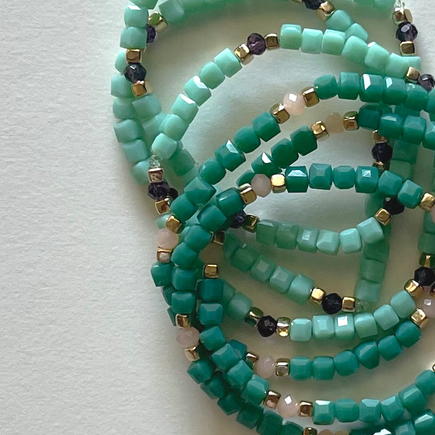Crystal bracelets turquoise