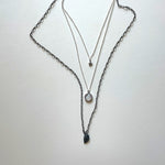 Load image into Gallery viewer, The Virgen del Valle and black necklace
