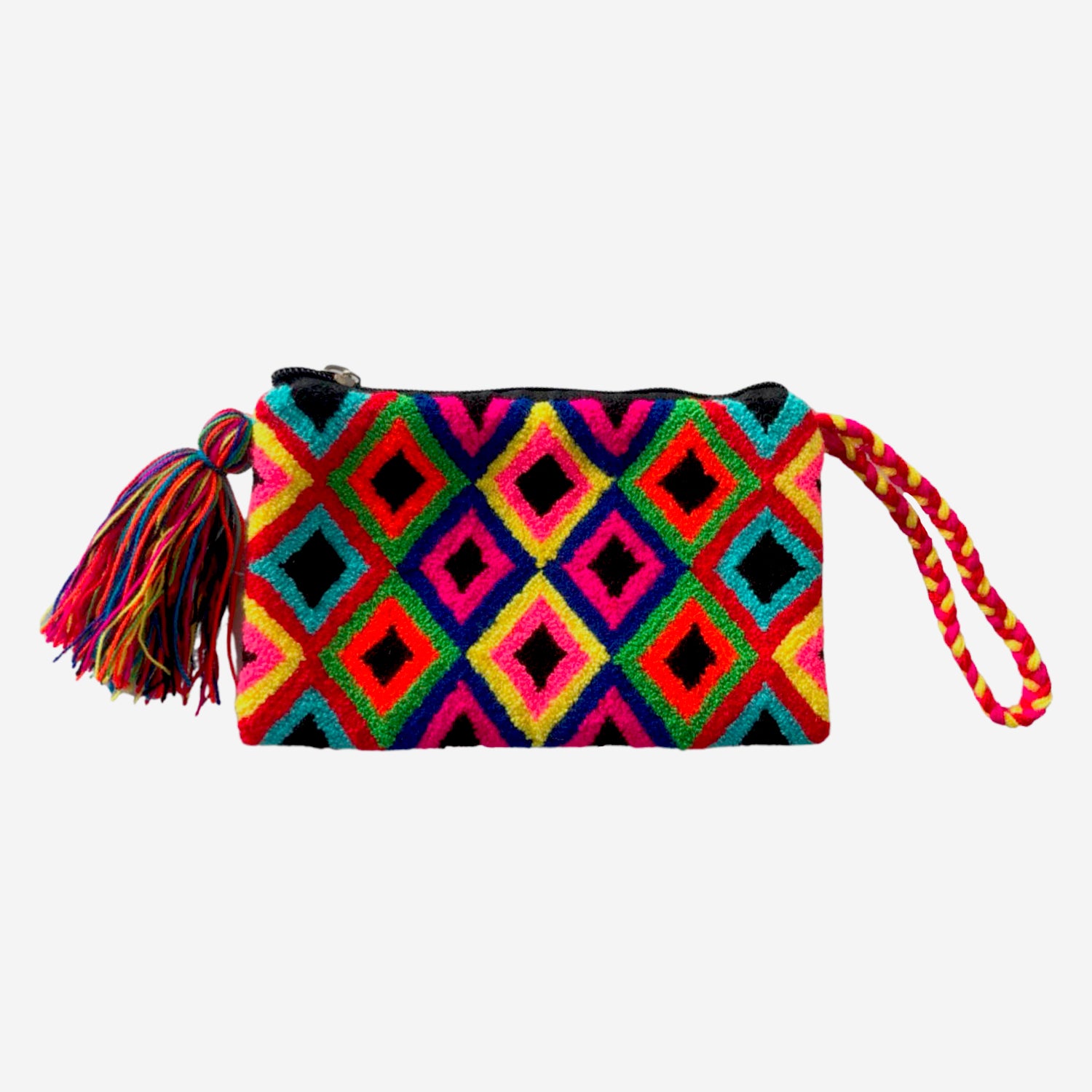 Wayuu clutch small - very geometric