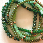 Load image into Gallery viewer, Crystal bracelets green
