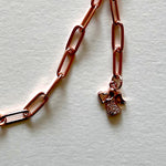Load image into Gallery viewer, The rosa gold angel necklace
