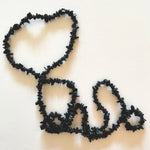 Load image into Gallery viewer, The black stones necklace
