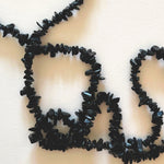 Load image into Gallery viewer, The black stones necklace
