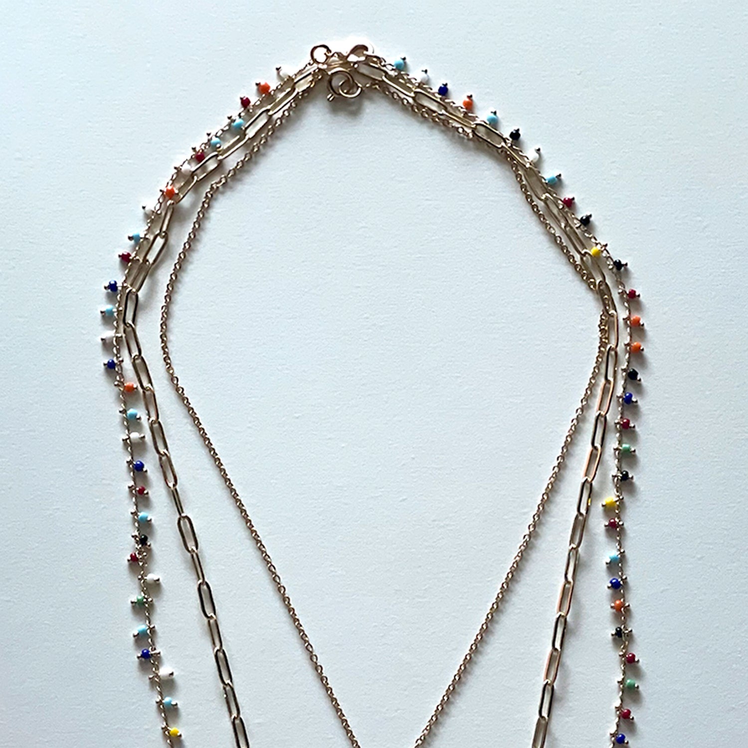 The mermaid tail necklace