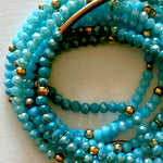 Load image into Gallery viewer, Crystal bracelets blue
