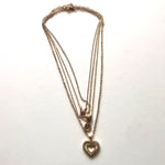 Load image into Gallery viewer, Set of golden necklaces
