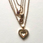 Load image into Gallery viewer, Set of golden necklaces
