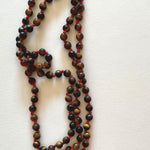 Load image into Gallery viewer, Japamala brown and red
