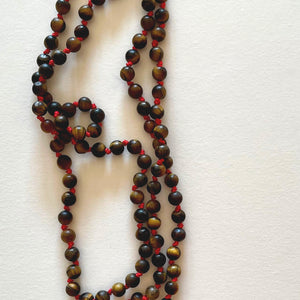 Japamala brown and red