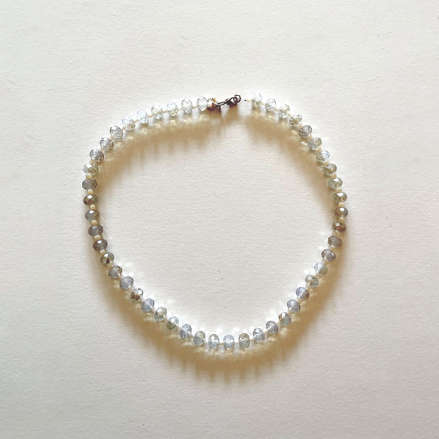 The white crystal necklace