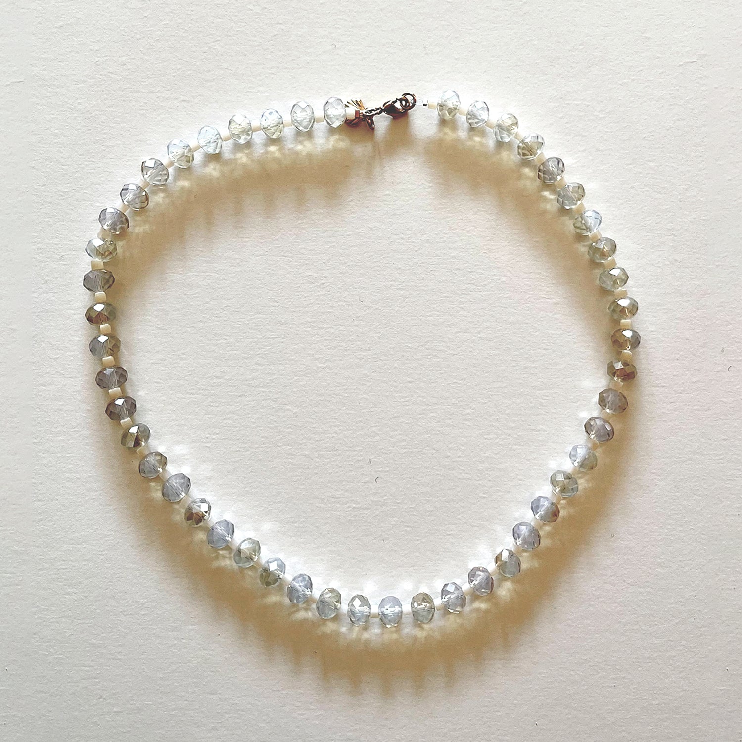 The white crystal necklace