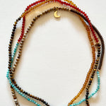 Load image into Gallery viewer, The turquoise and brown necklace
