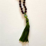 Load image into Gallery viewer, Japamala brown and green
