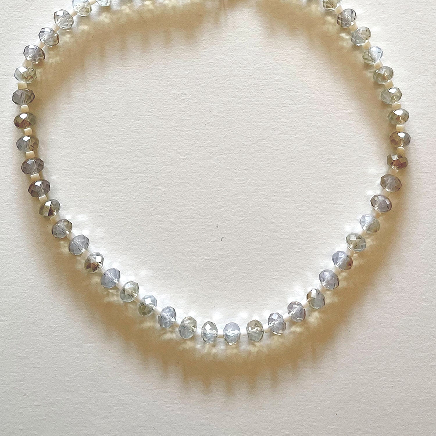 The white crystal necklace