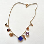 Load image into Gallery viewer, The blue clover and many lucky charms necklace
