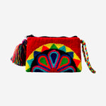 Load image into Gallery viewer, Wayuu clutch small - red
