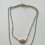 Load image into Gallery viewer, The eye and blue necklace
