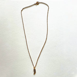 The horn necklace
